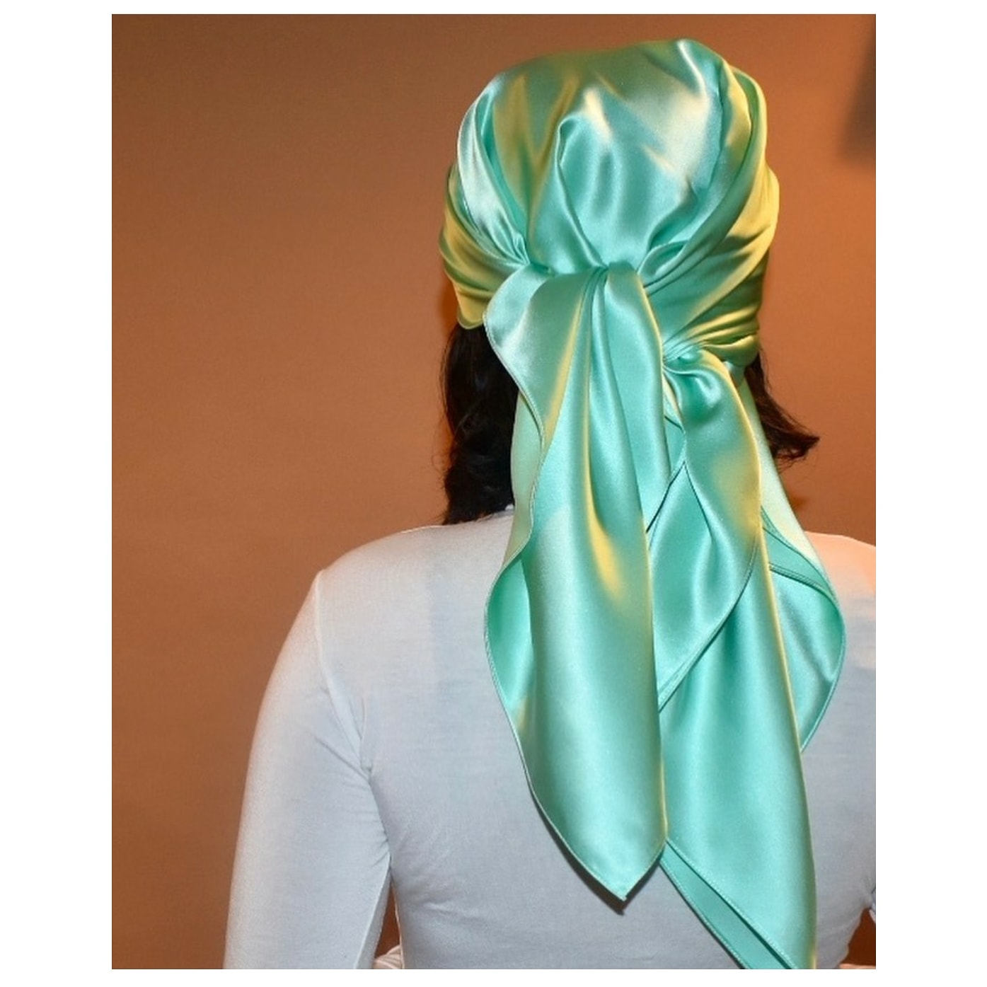 Lv Satin Head Scarf  Natural Resource Department